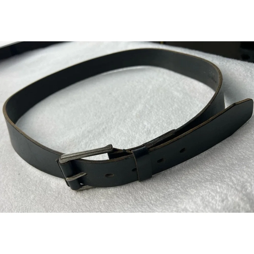 Timberland 40 Genuine Leather Unisex Belt Black Classic Workwear Everyday Staple